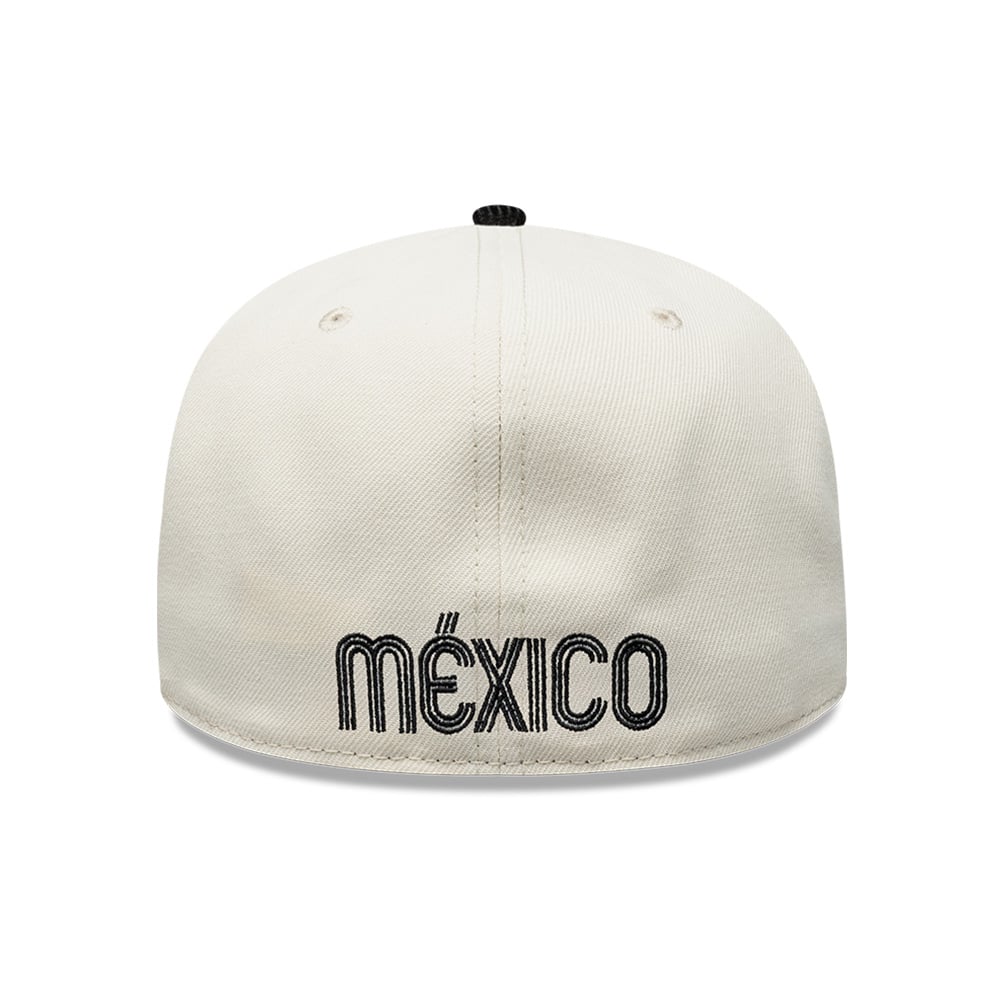 Gorra New Era 59FIFTY M&eacute;xico Soccer Championship Cord Visor Blanco 