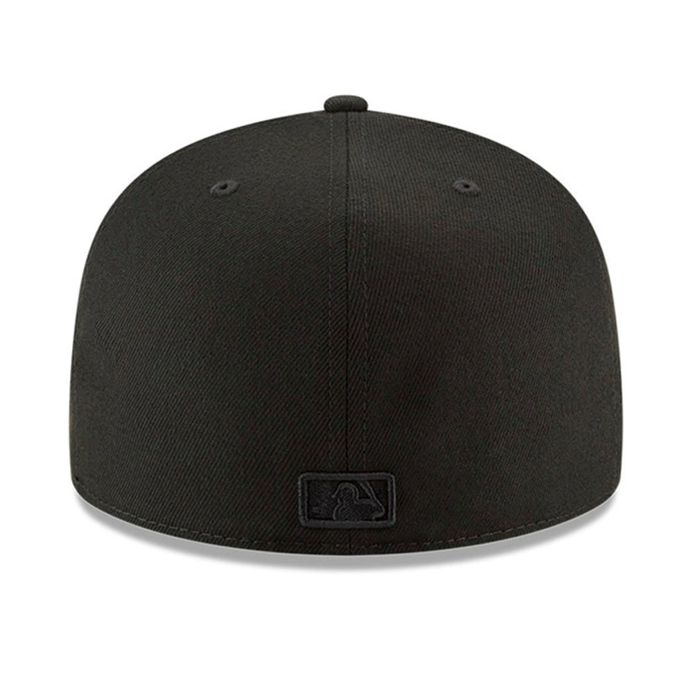 New Era Gorra 5950 New York Yankees Black On Black Hombre image number null