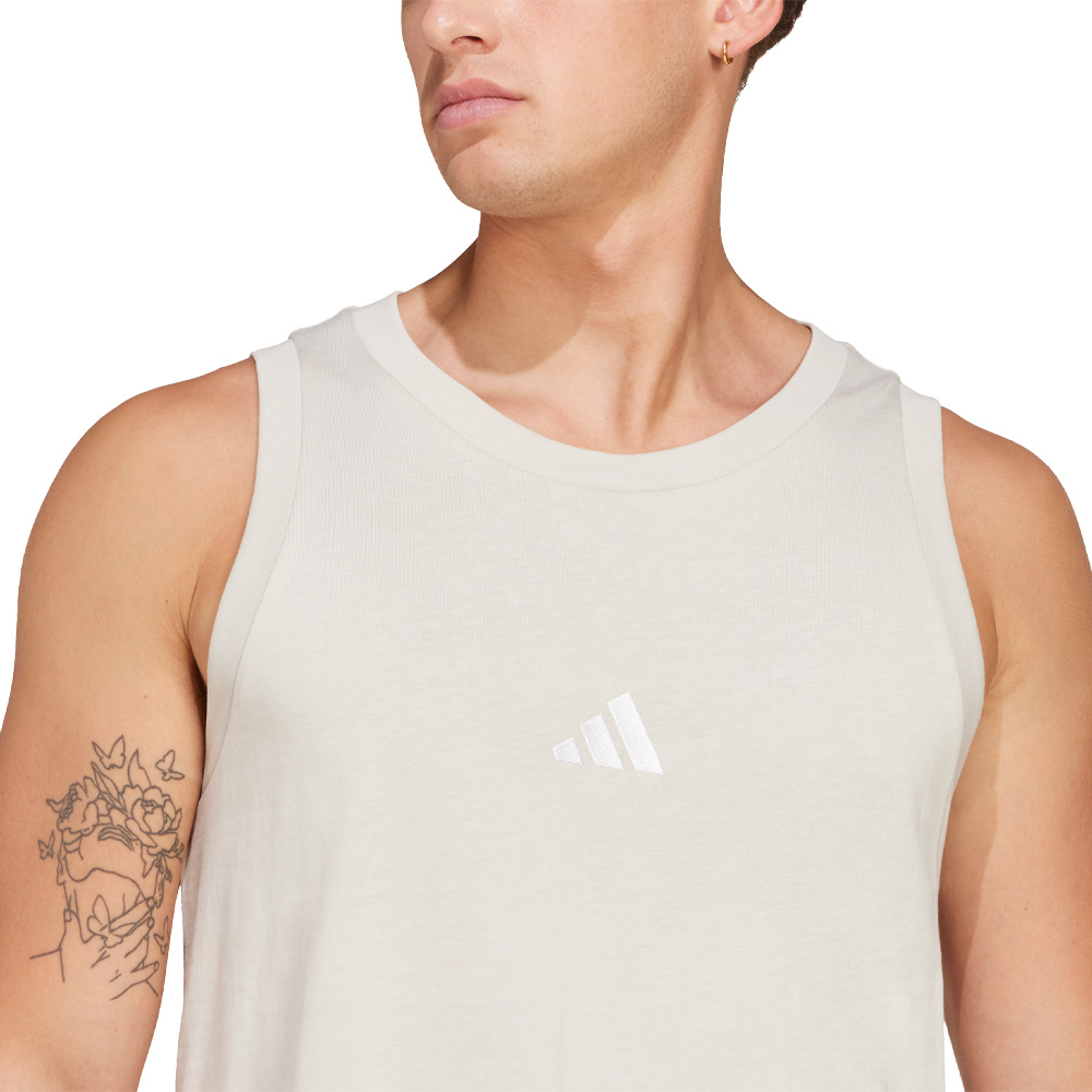 Adidas Playera Sin Mangas Essentials Small Logo image number null