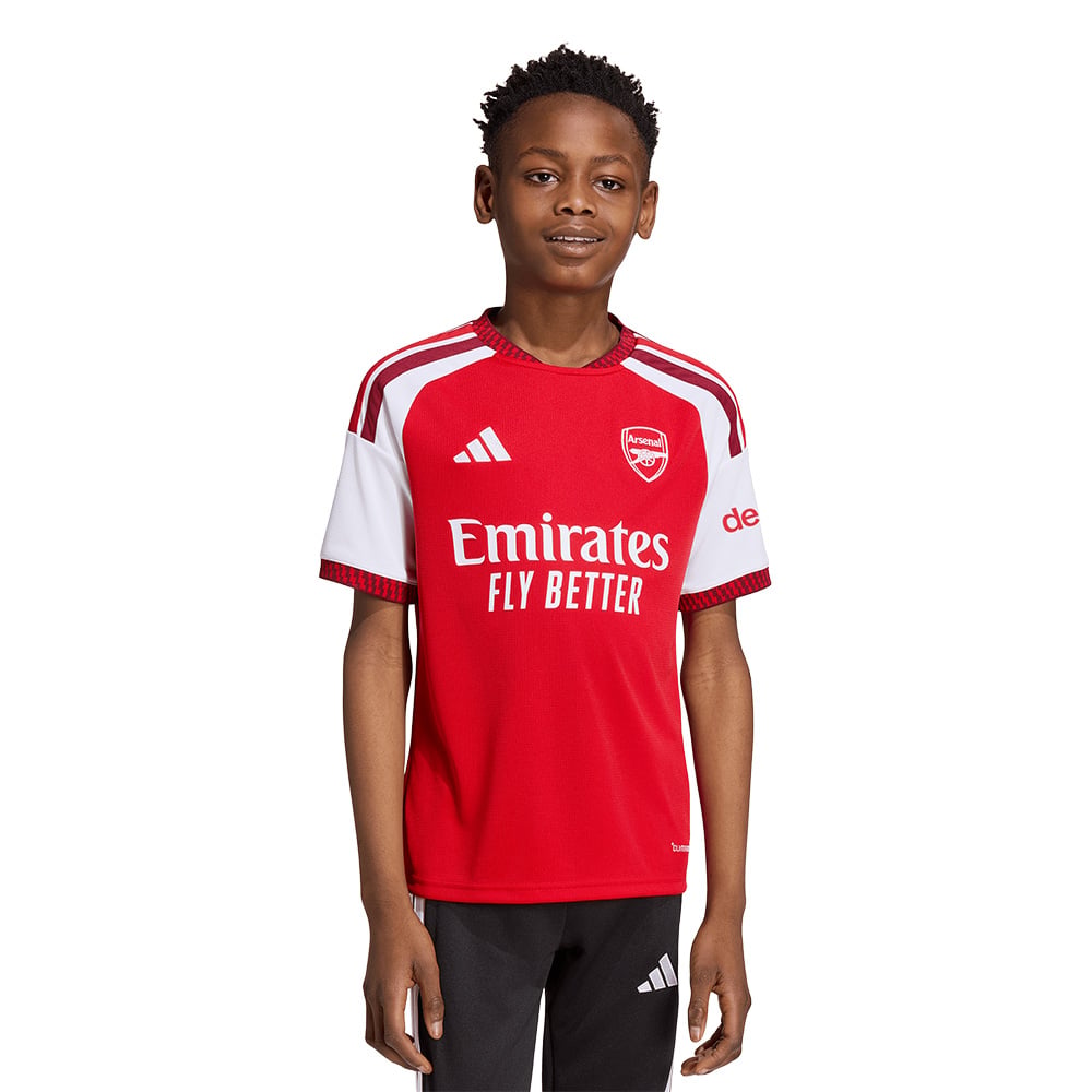 Jersey de F&uacute;tbol Adidas Arsenal FC Local 26/27 Ni&ntilde;os Rojo 