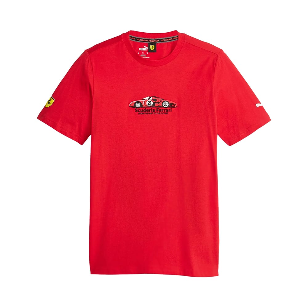 Puma Ferrari Race Graphic Tee image number null