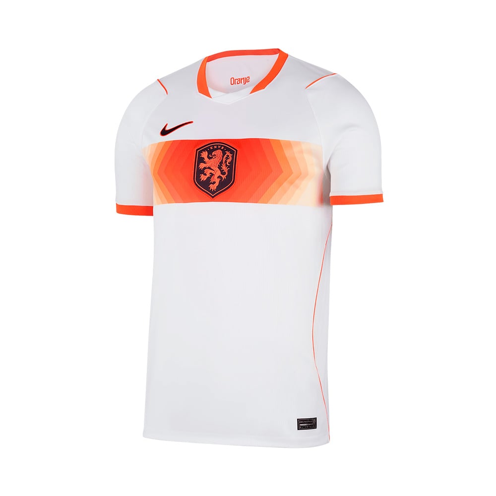 Jersey de F&uacute;tbol Nike Paises Bajos Visitante Dri-FIT R&eacute;plica 2026 Blanco 