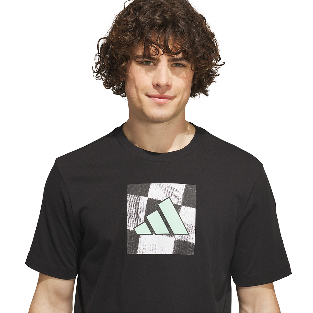 Adidas M Box Logo Tee MULTICOLOR 