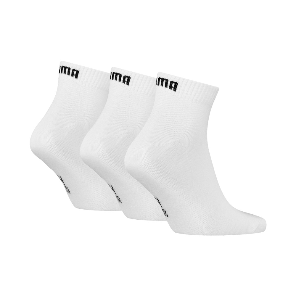 Puma Quarter Plain 3P Unisex BLANCO M