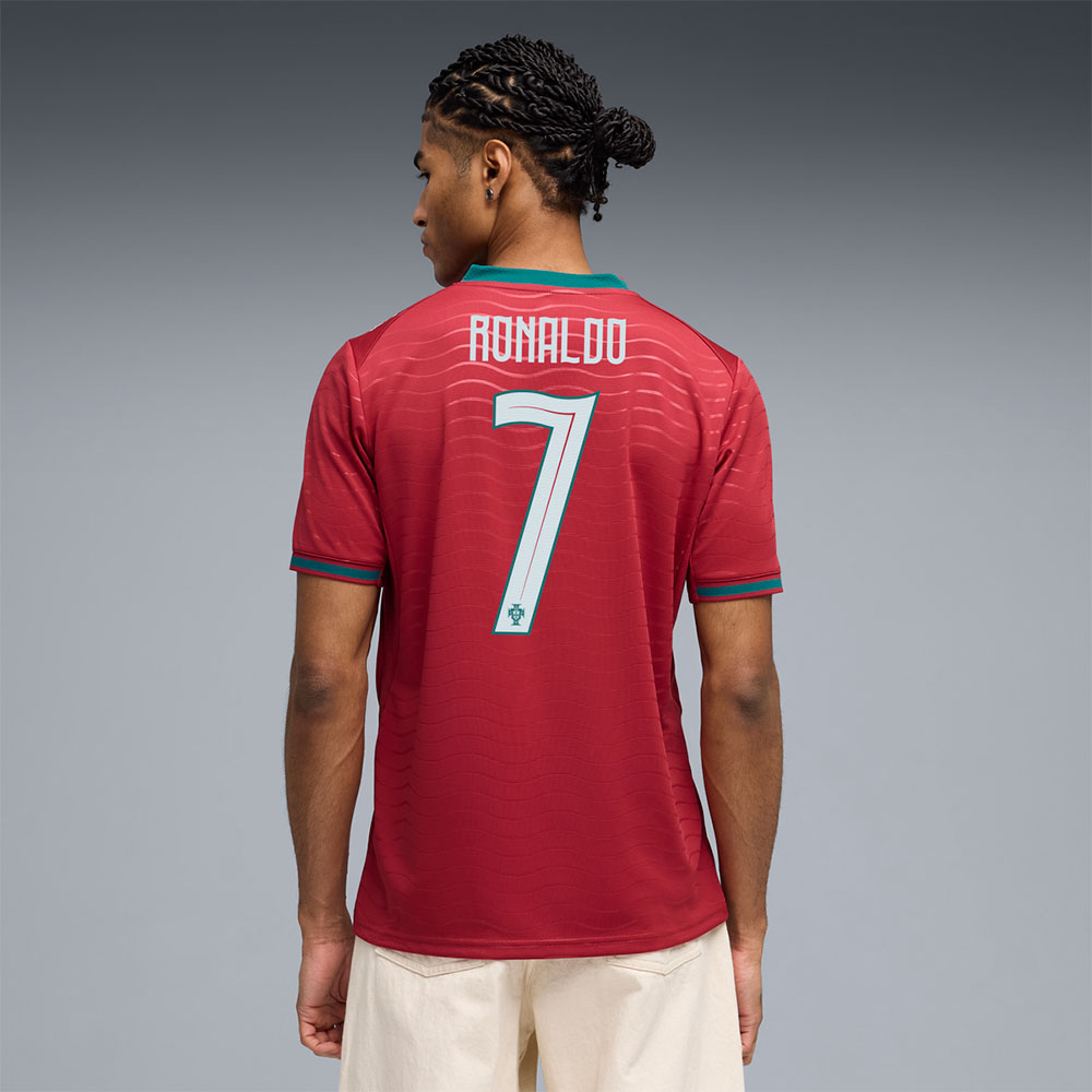 Jersey de F&uacute;tbol Puma Portugal Ronaldo 7 Local 2026 Replica Hombre image number null