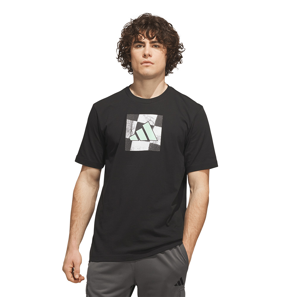 Adidas M Box Logo Tee MULTICOLOR 