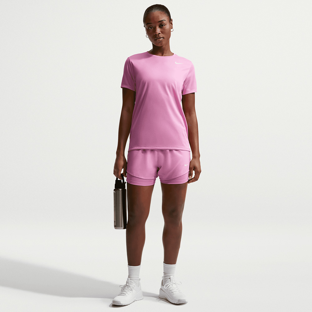 Nike W Nk Df Rlgd Ss Tee MULTICOLOR 