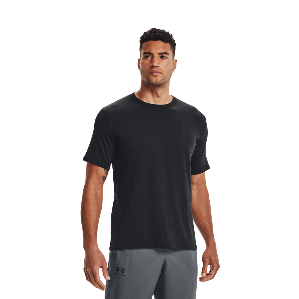 Under Armour Sportstyle Lc Ss NEGRO 