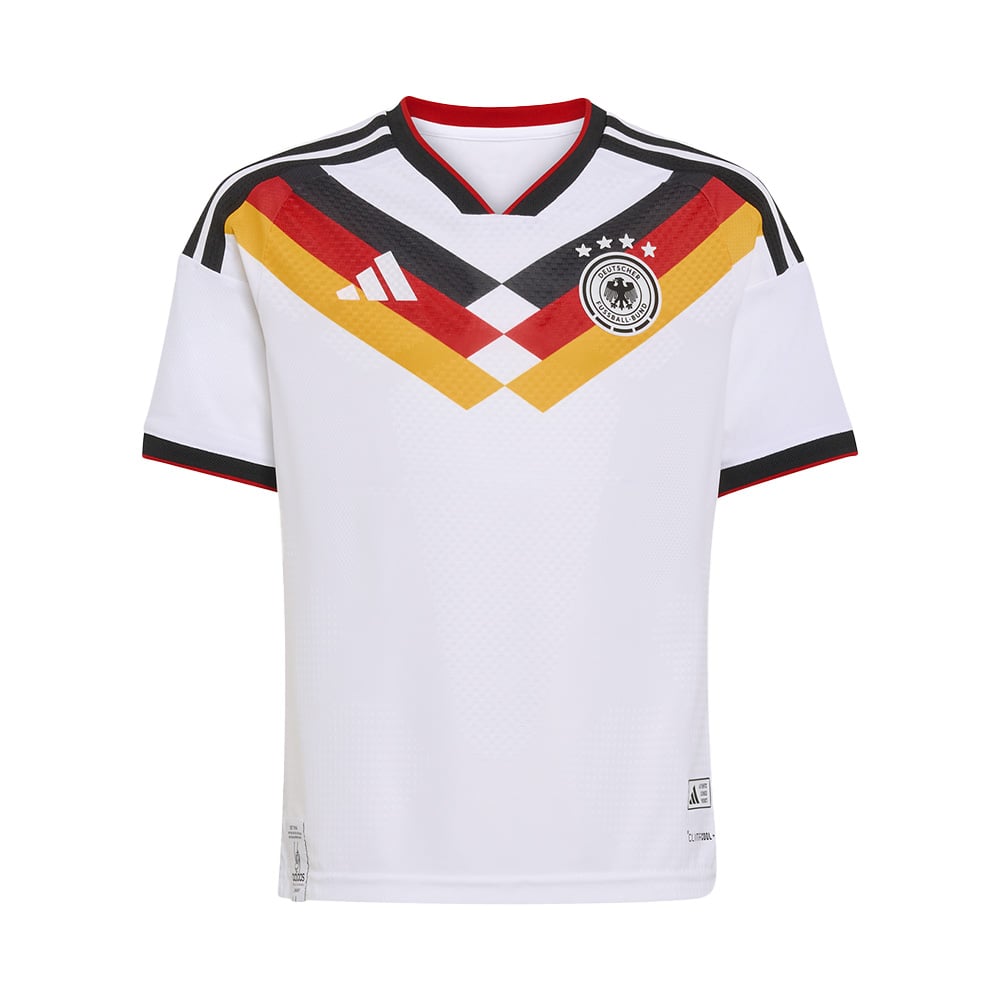 Jersey Adidas Local Alemania 26 Versión Seguidor Kids Blanco 